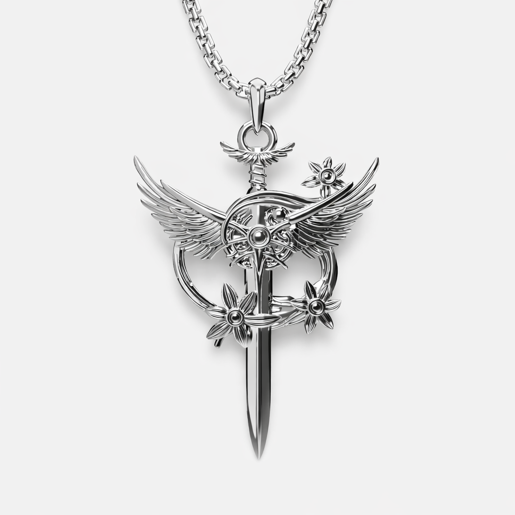 Celestia Gothic Necklace | Stainless Steel | Umbra Noctis