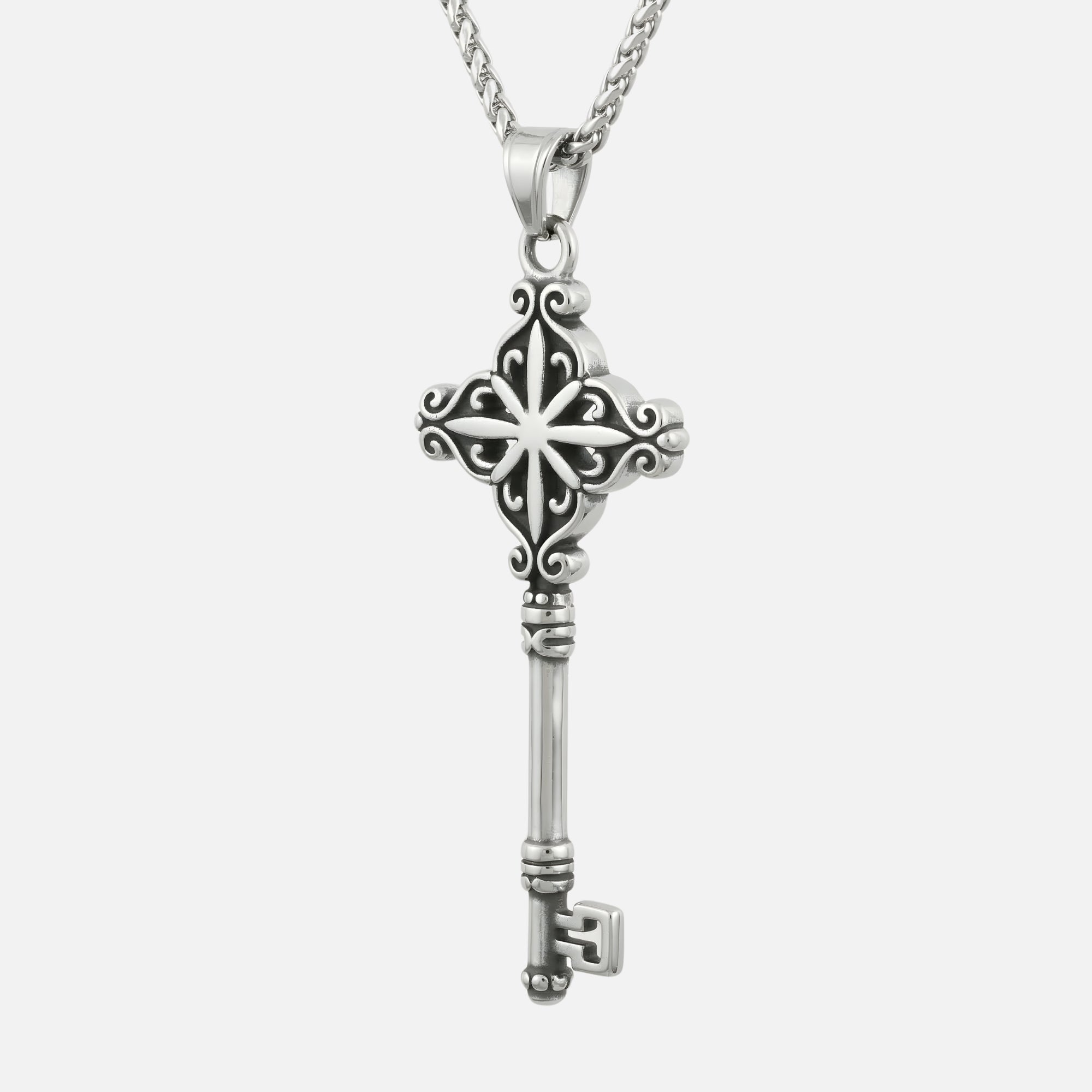 Skeleton Key Gothic Necklace