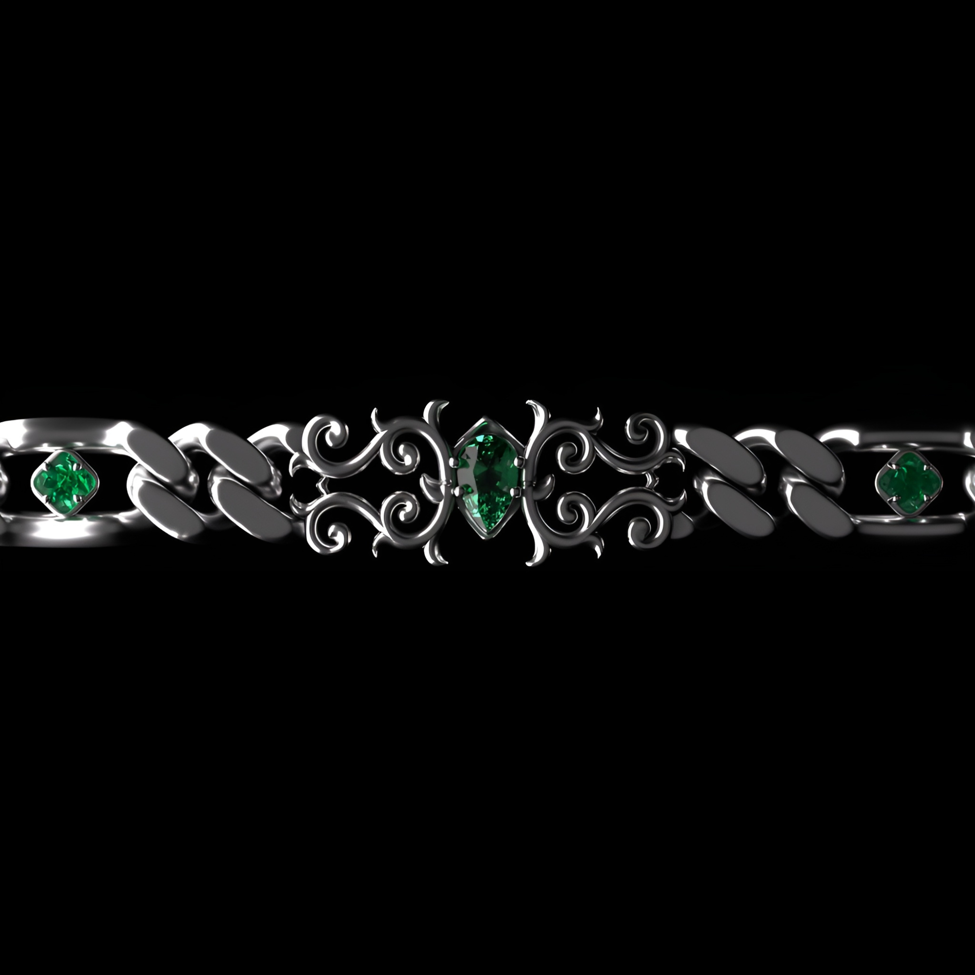 Eclipse - Green Bracelet