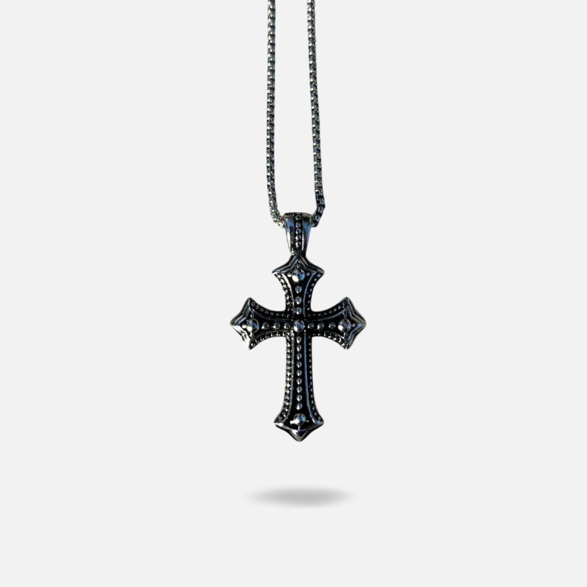 Eclipse Crucifix - Necklace