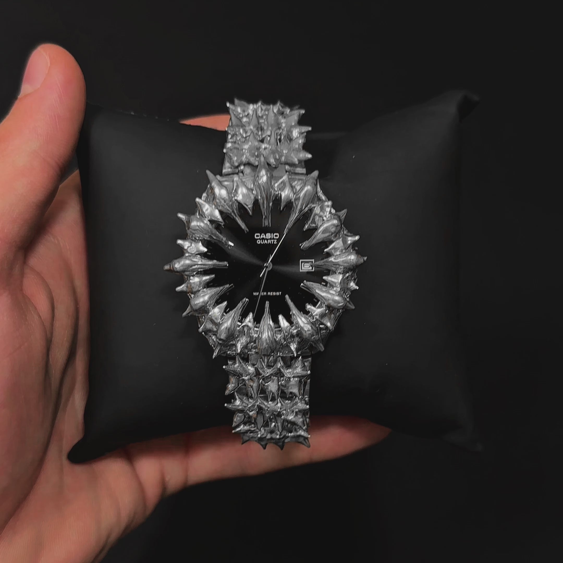 Shadow King Gothic Watch | Stainless Steel | Handmade | Umbra Noctis